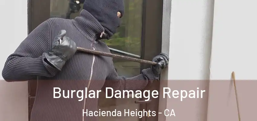  Burglar Damage Repair Hacienda Heights - CA
